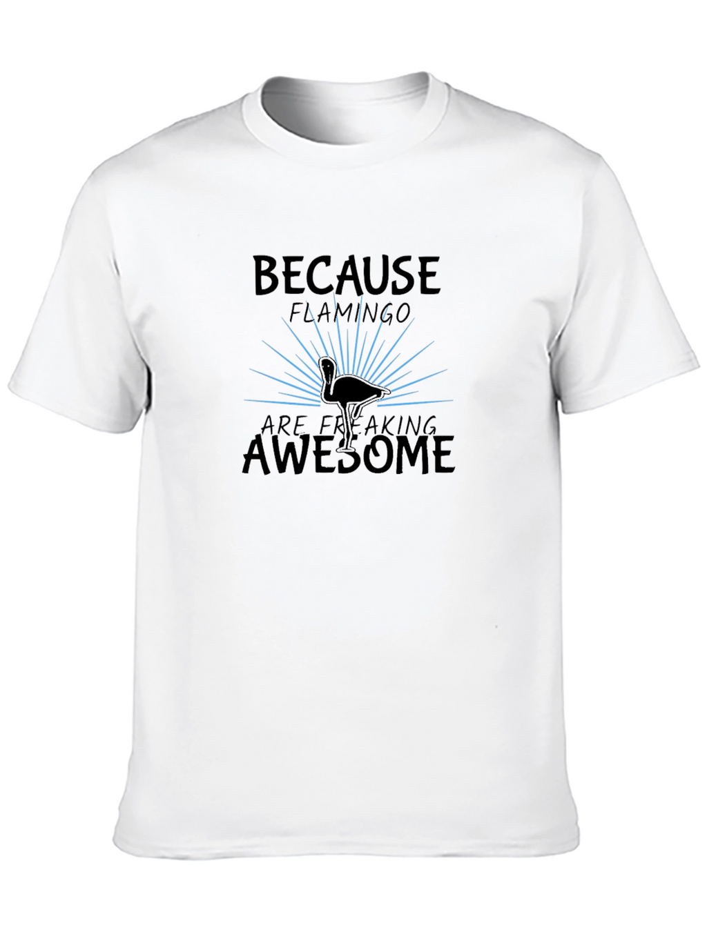 Flamingo Awesome Graphic T-Shirt