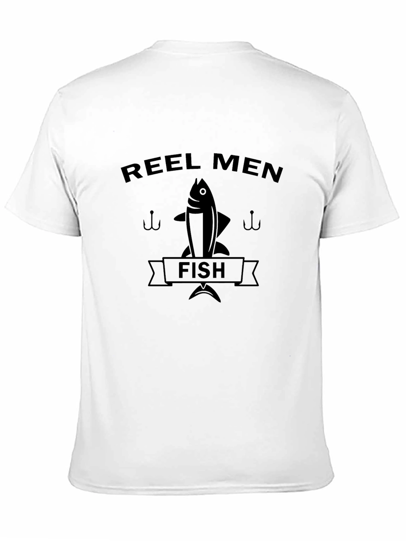 Reel Men Fish Graphic Tee