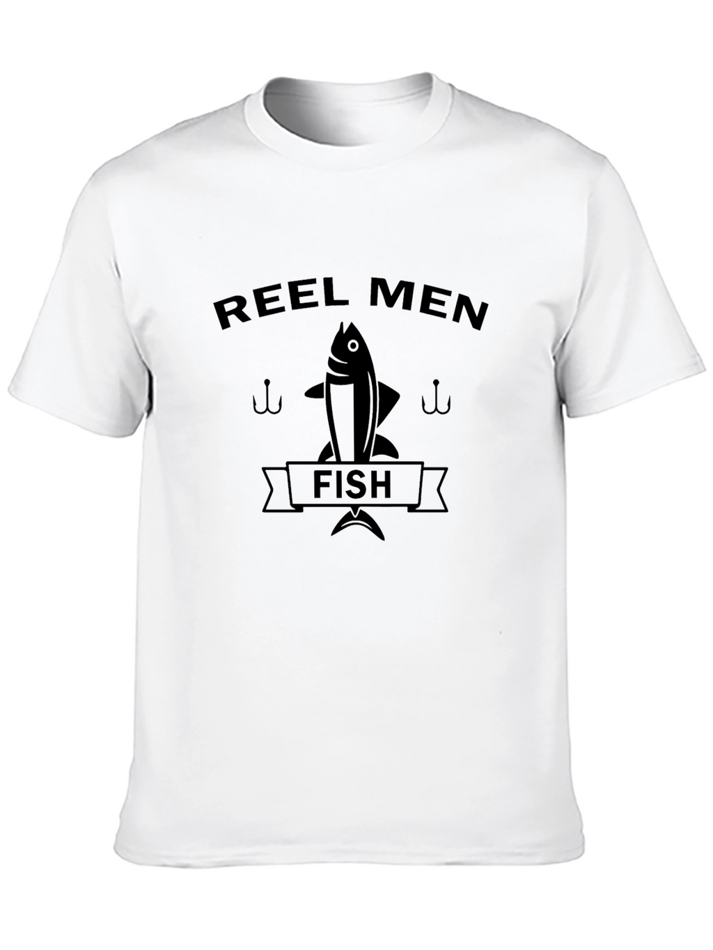Reel Men Fish Graphic Tee