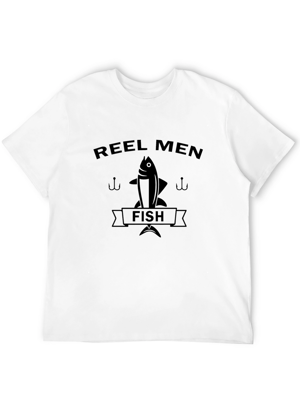 Reel Men Fish Graphic Tee