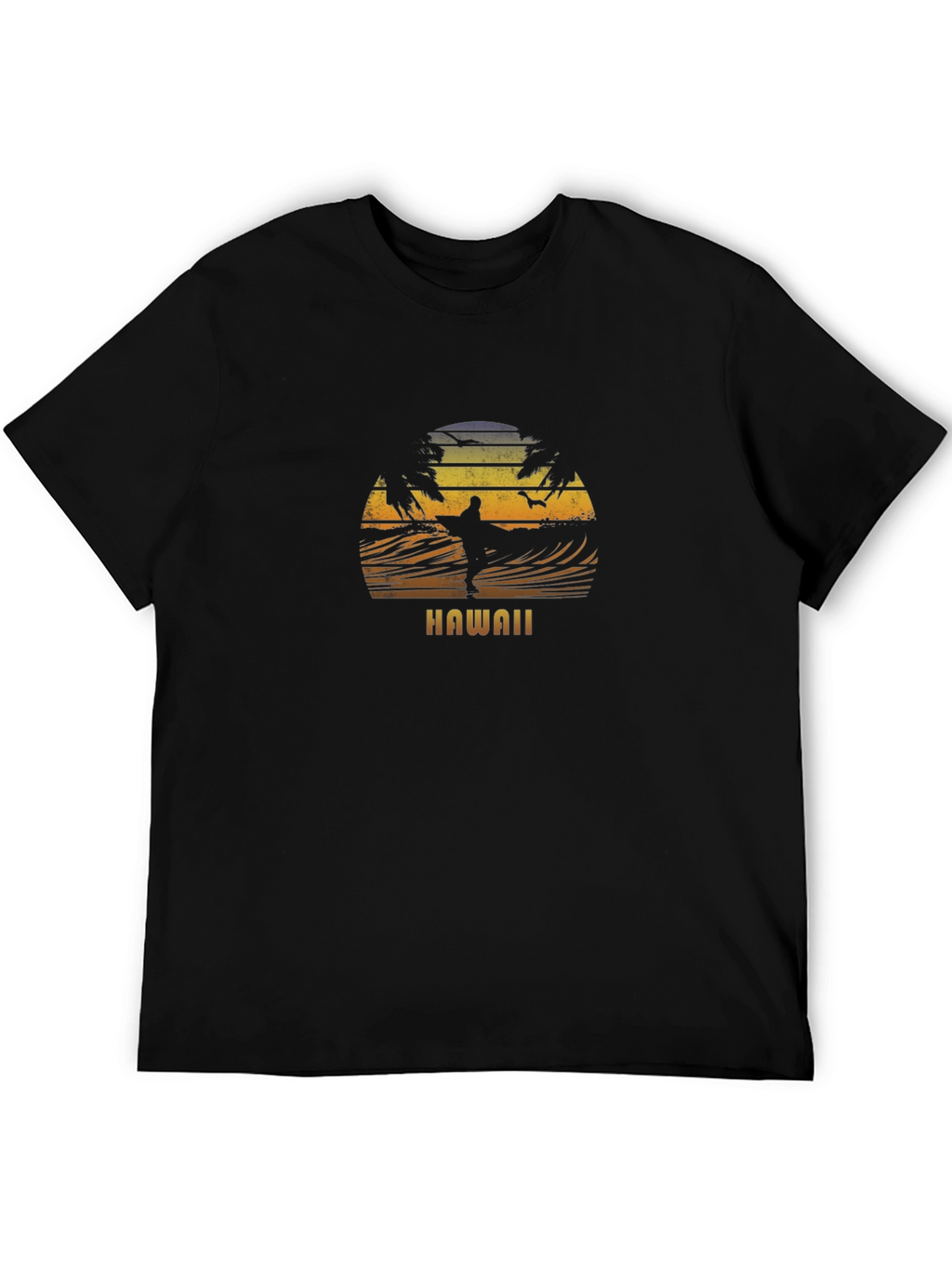 Hawaii Surfer Graphic T-Shirt