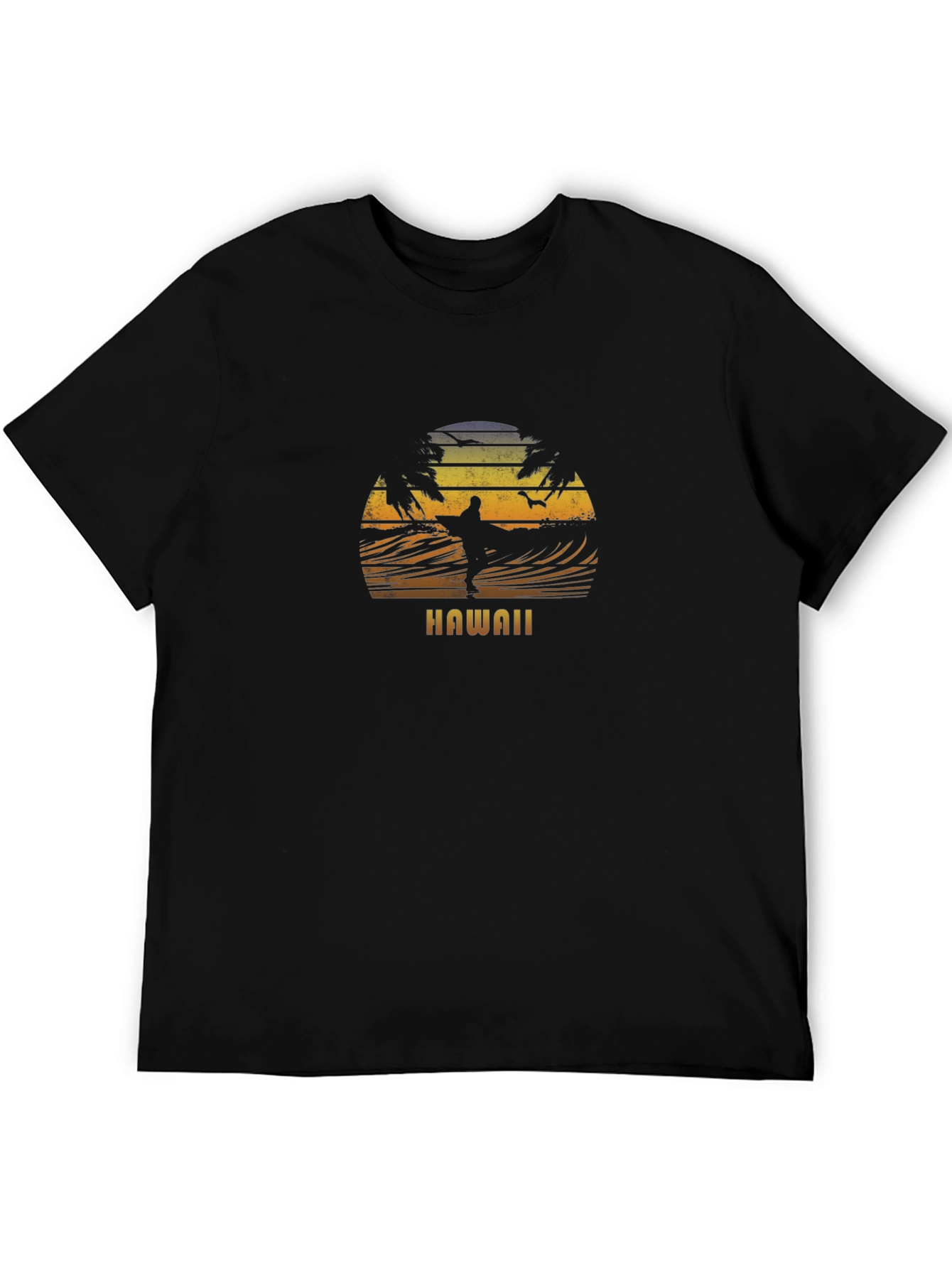 Hawaii Surfer Graphic T-Shirt