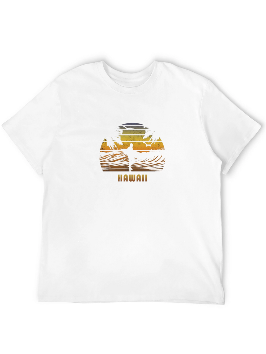 Hawaii Surfer Graphic T-Shirt