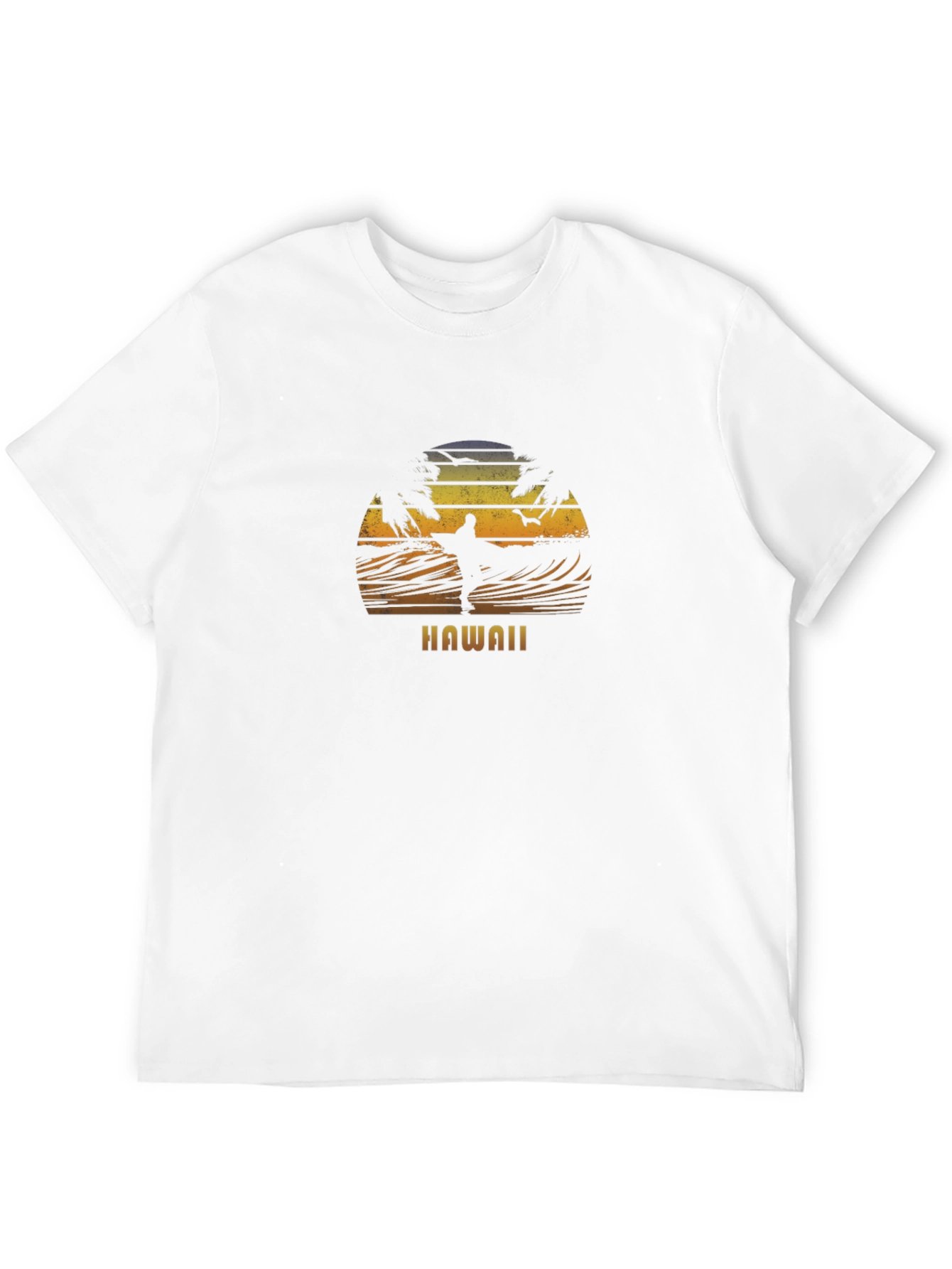 Hawaii Surfer Graphic T-Shirt