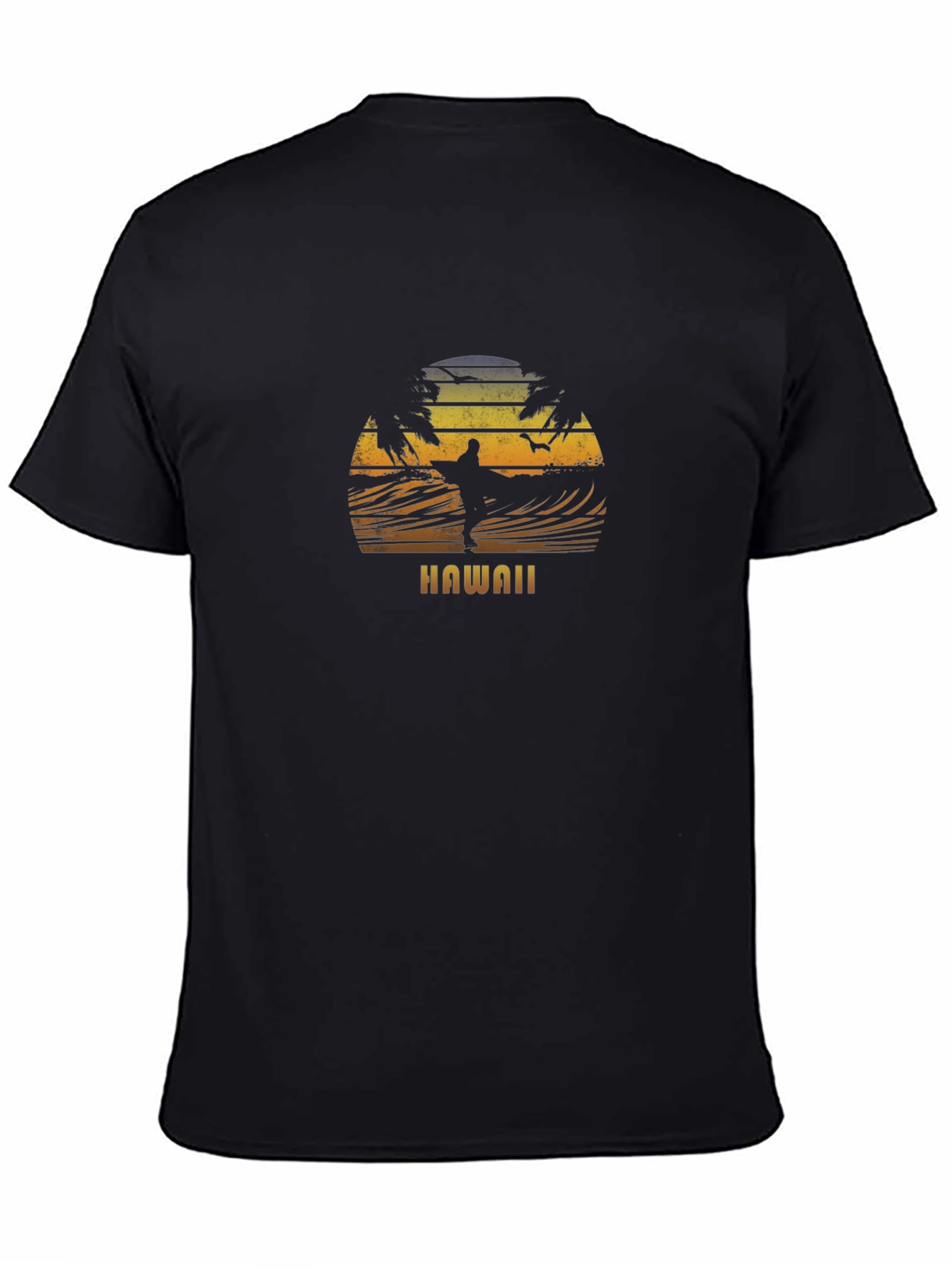 Hawaii Surfer Graphic T-Shirt