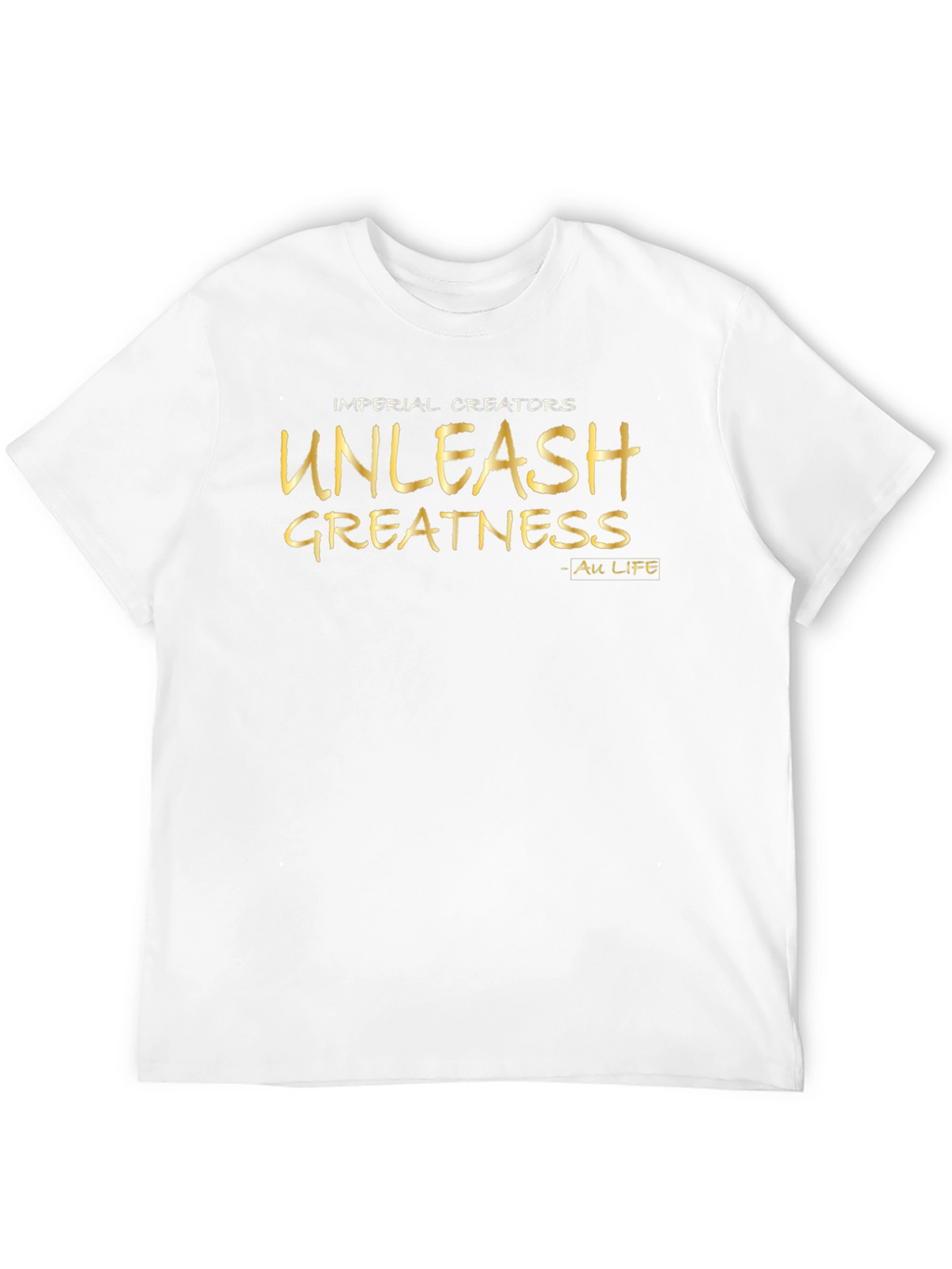 Imperial Creators Unleash Greatness Black T-Shirt