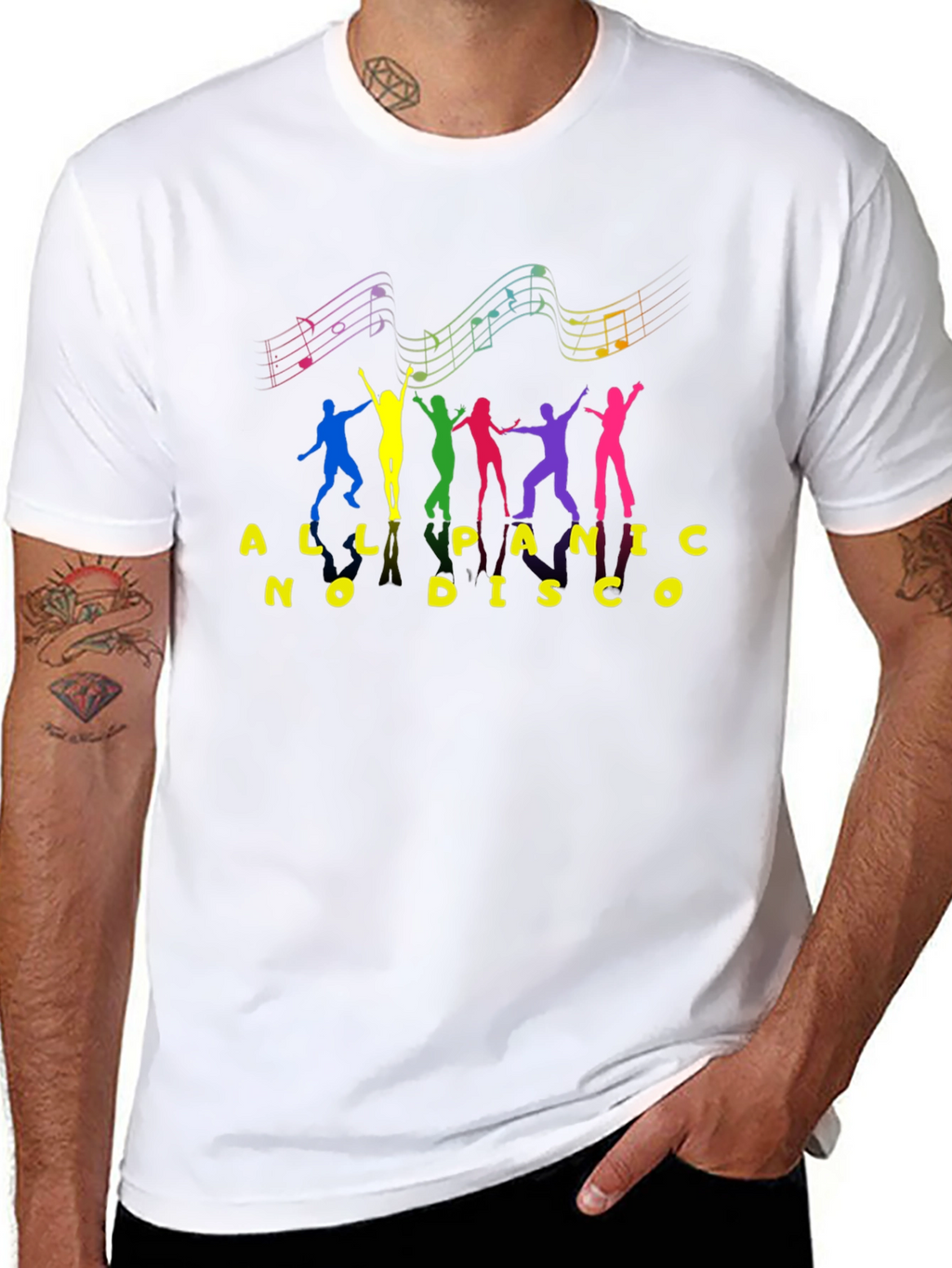 All Panic No Disco T-Shirt - Music Lover Tee