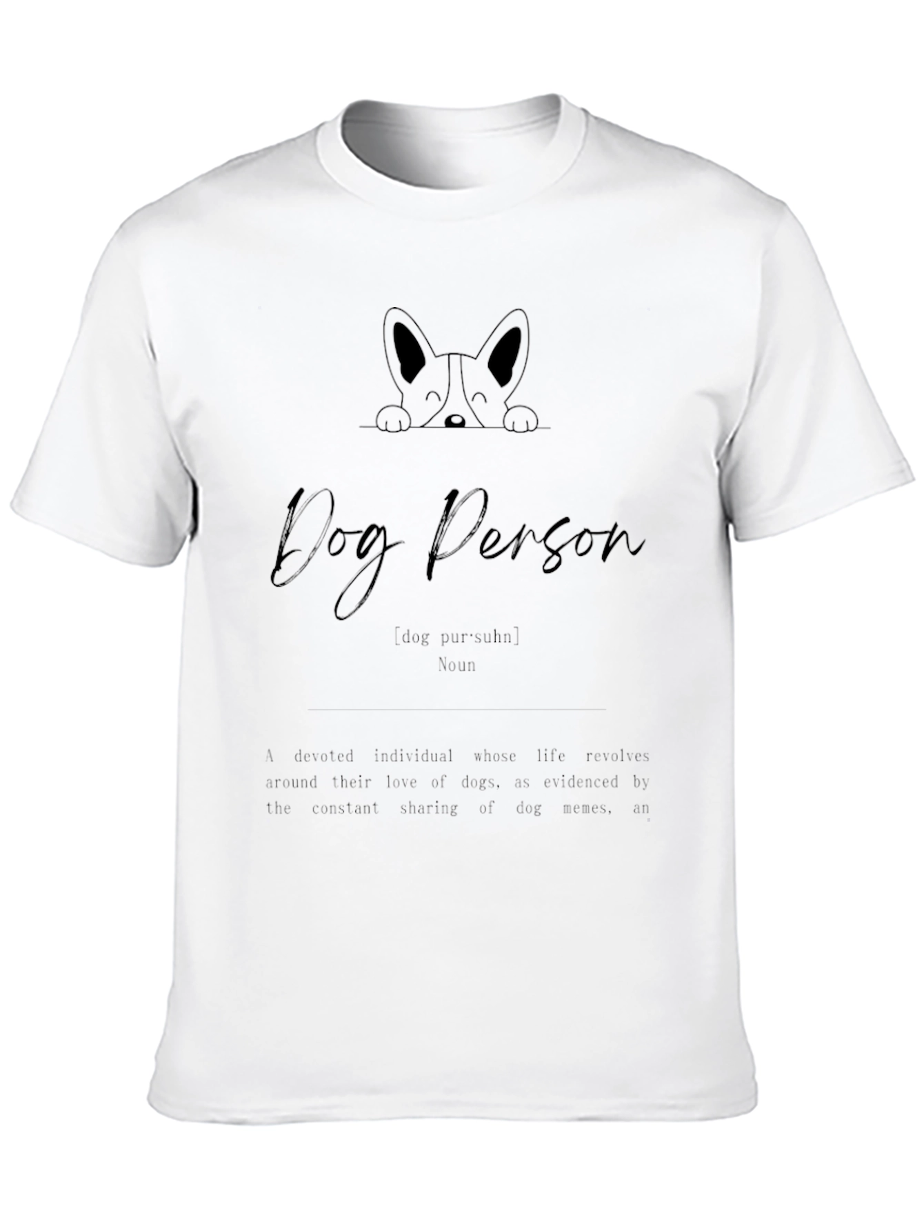 Dog Person Graphic T-Shirt - Unisex