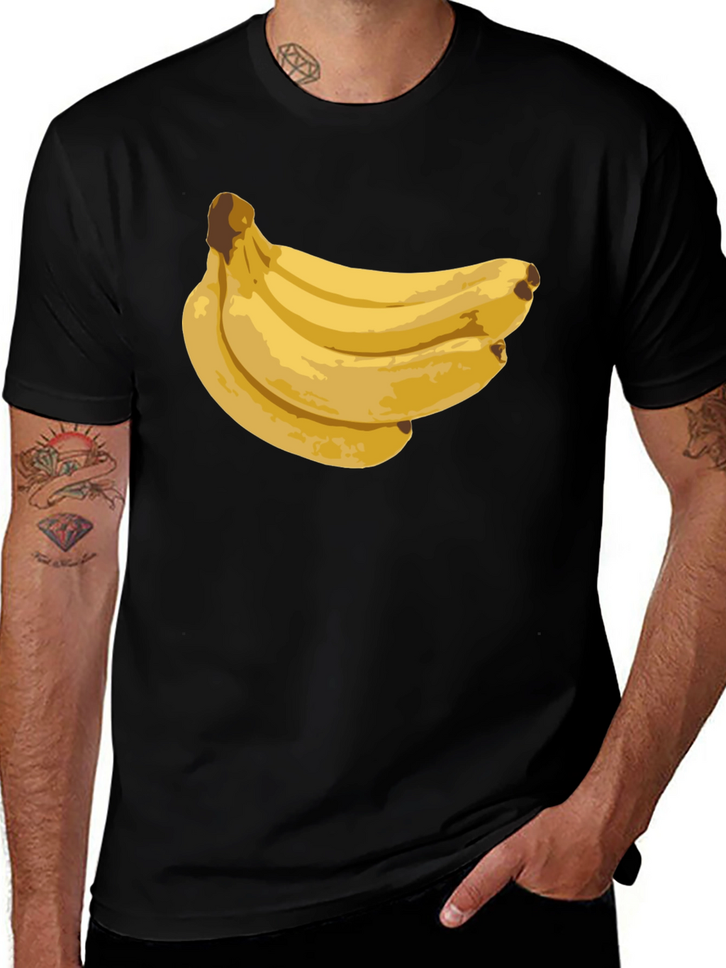 Banana Graphic T-Shirt - Unisex Casual Tee