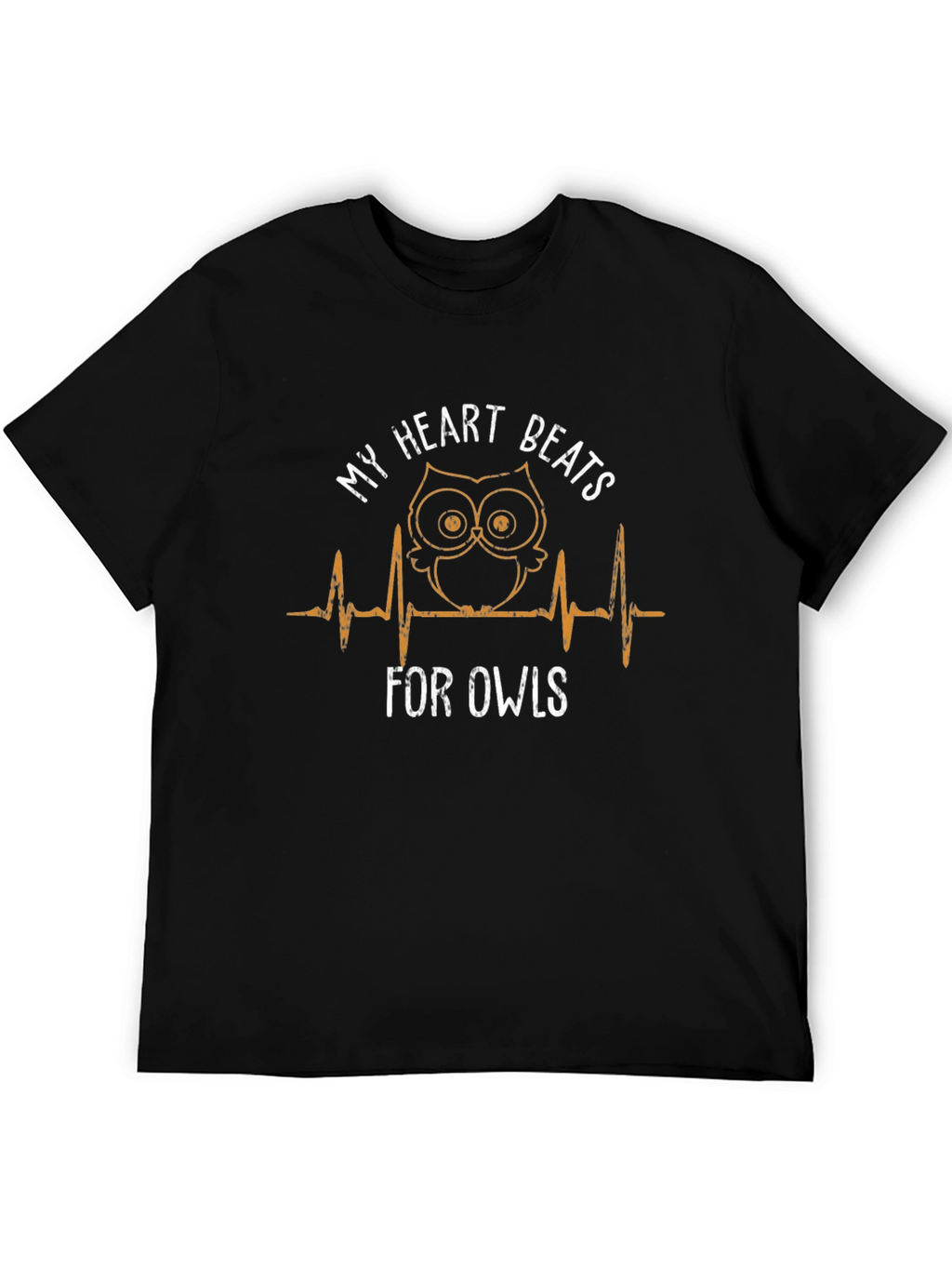 My Heart Beats For Owls Graphic T-Shirt