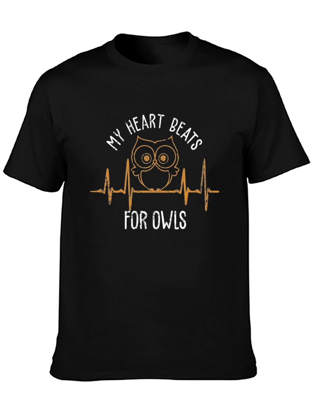 My Heart Beats For Owls Graphic T-Shirt