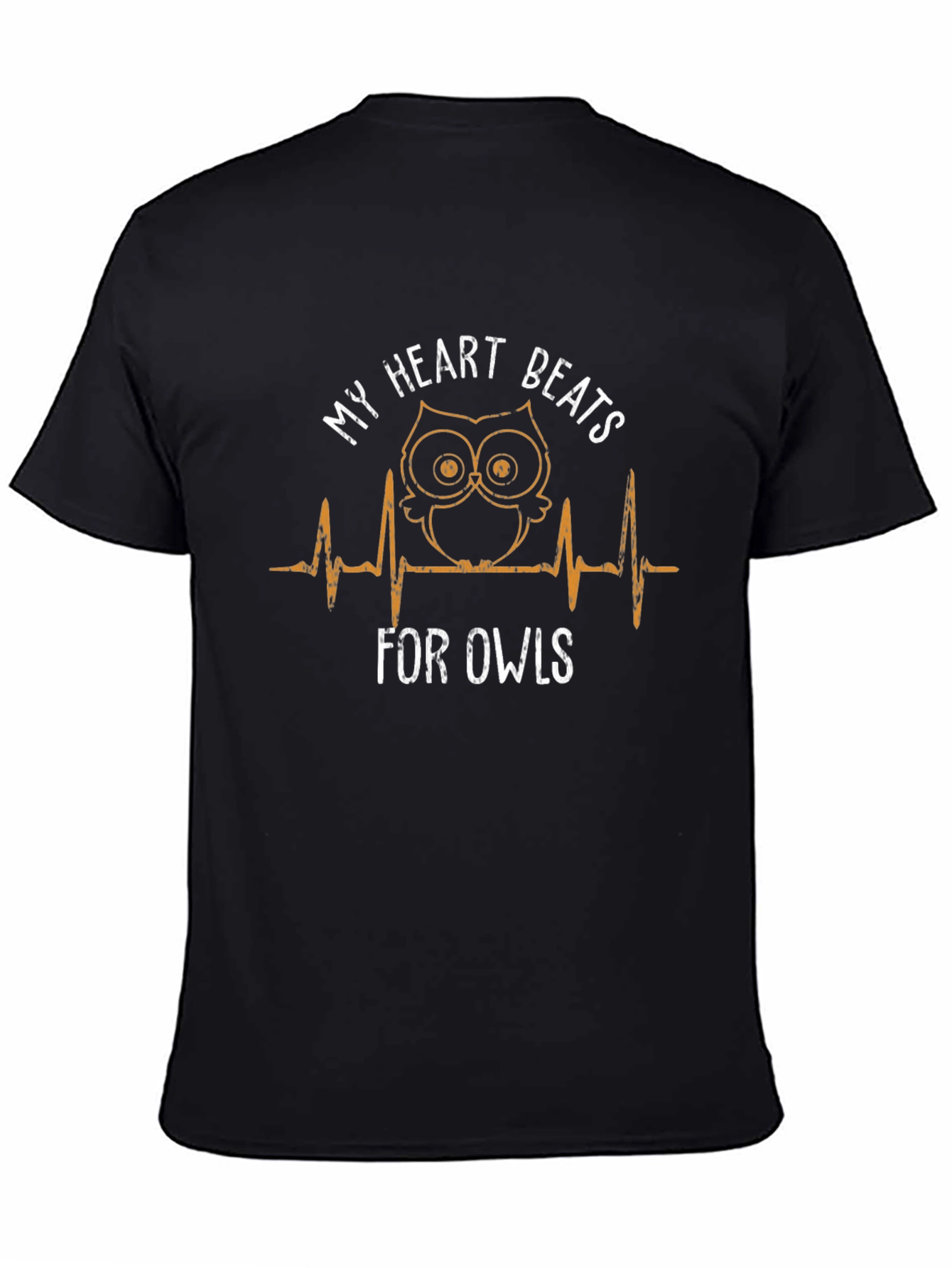 My Heart Beats For Owls Graphic T-Shirt