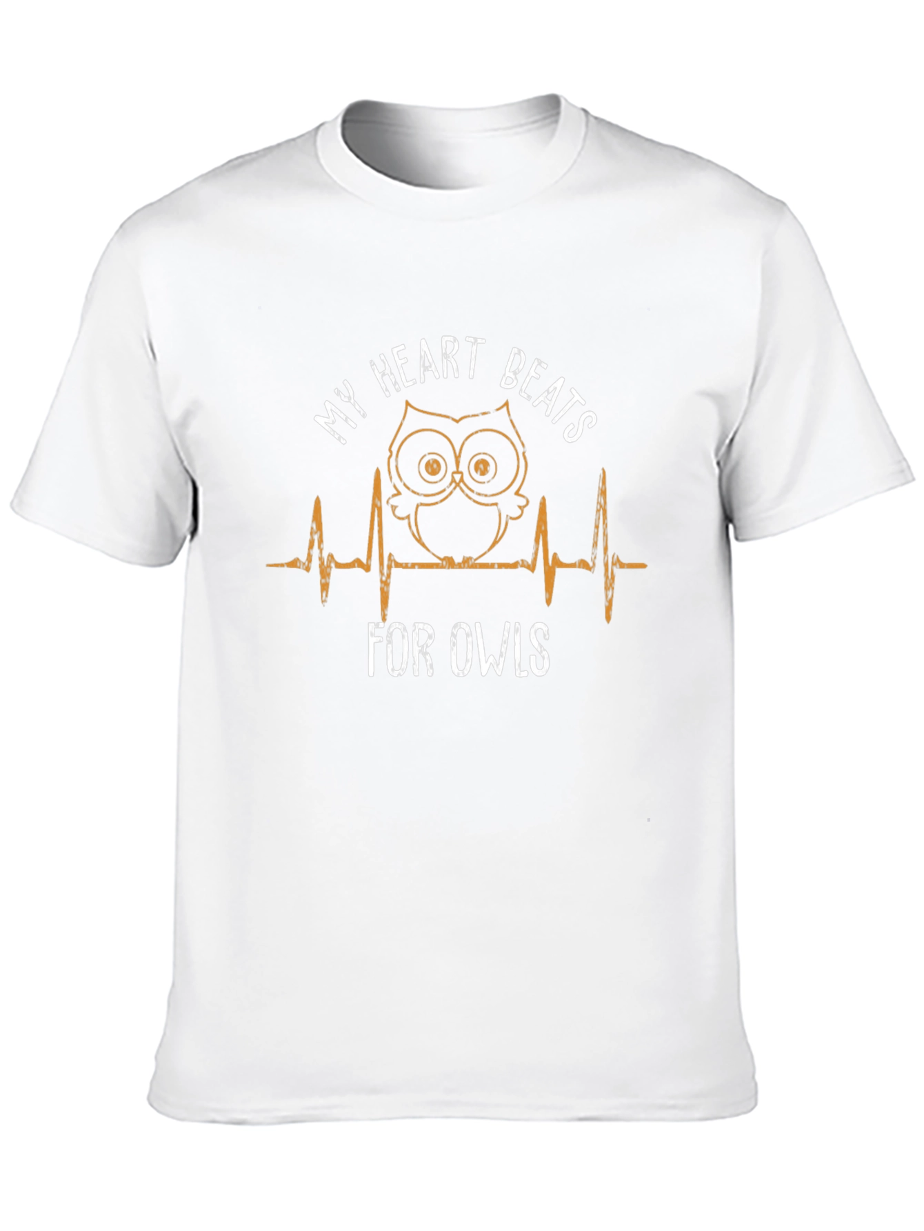 My Heart Beats For Owls Graphic T-Shirt