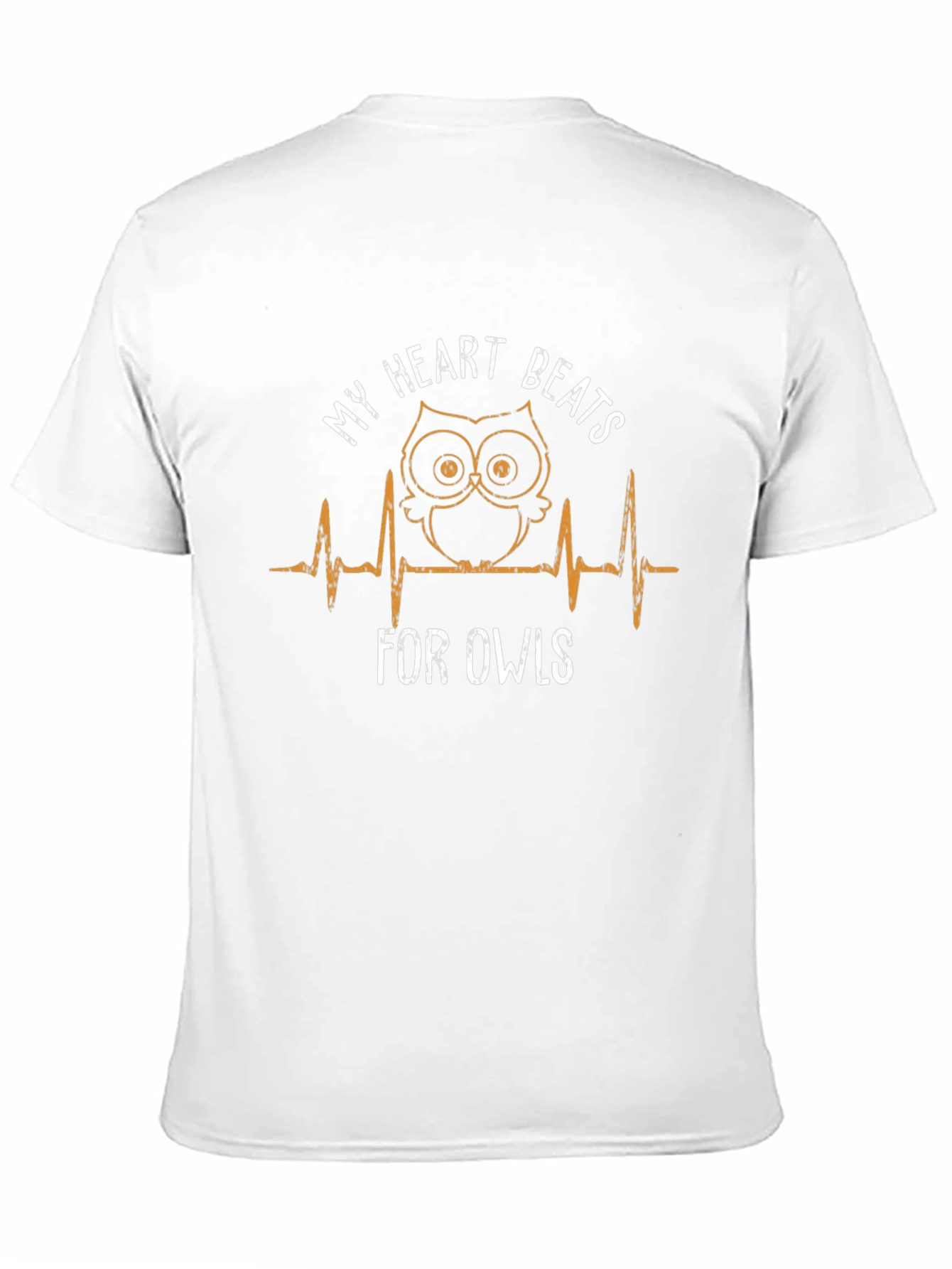 My Heart Beats For Owls Graphic T-Shirt