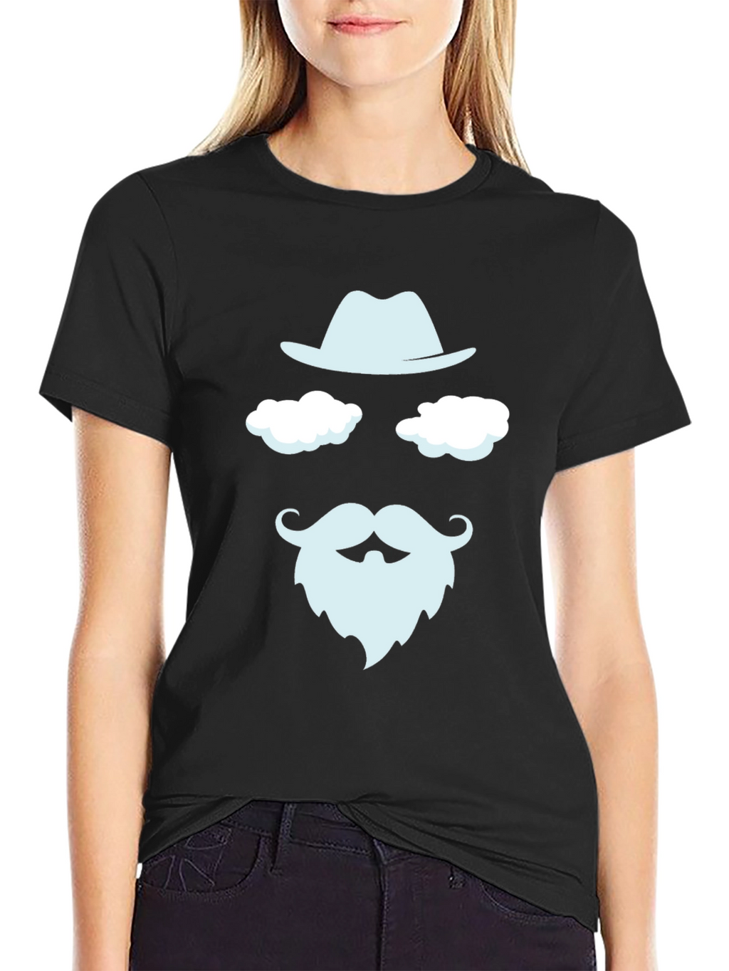Funny Weather Beard Graphic Tee