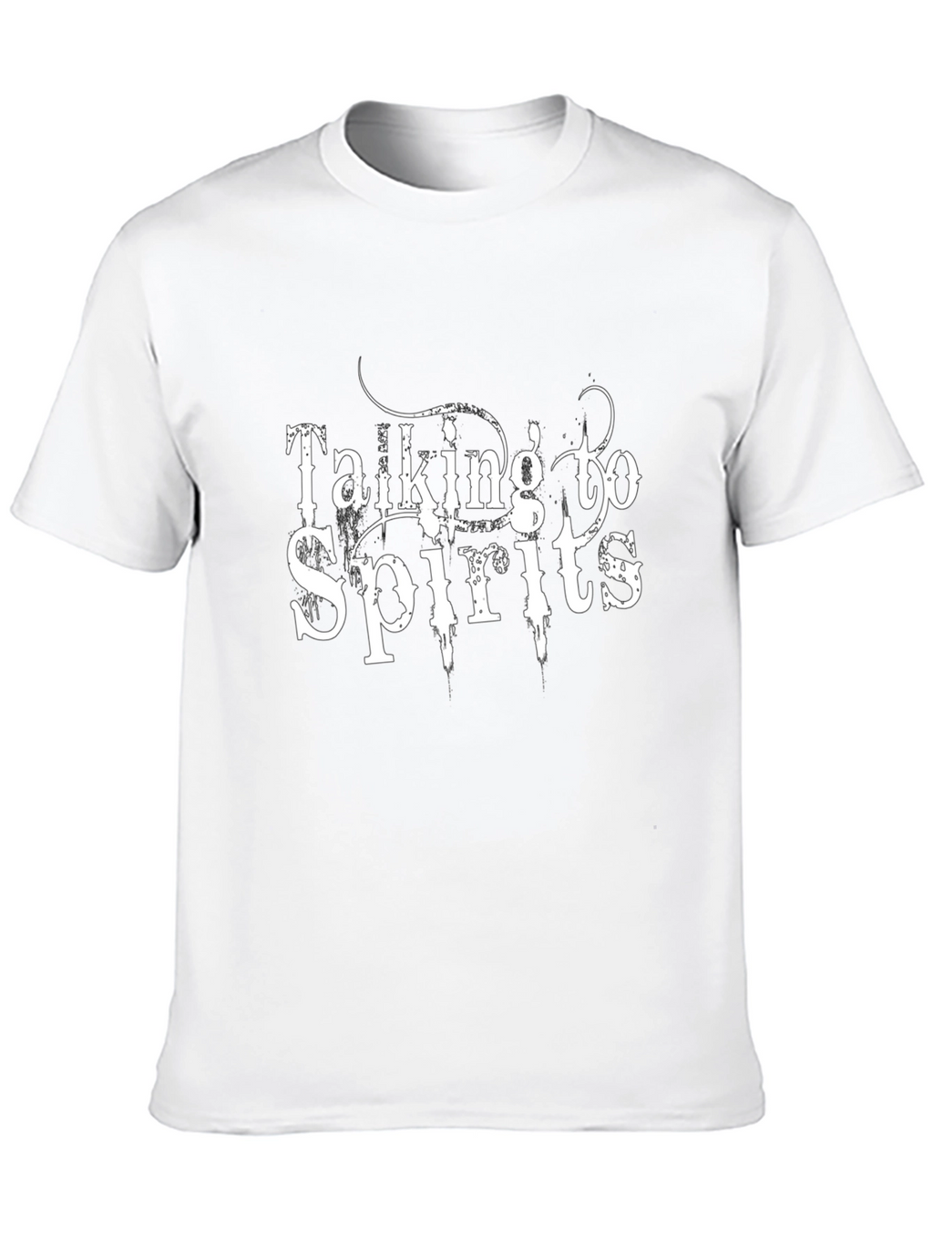 Talking to Spirits Graphic Print T-Shirt