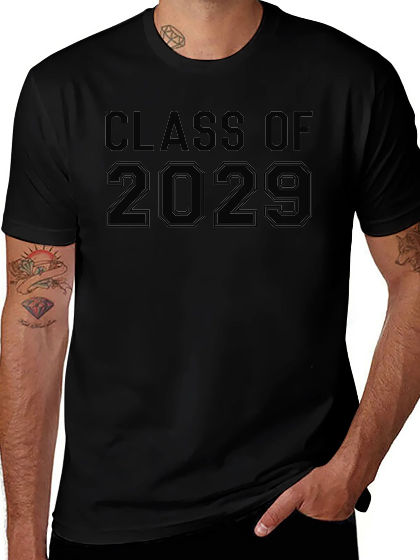 Class of 2029 T-Shirt - Graduate Pride