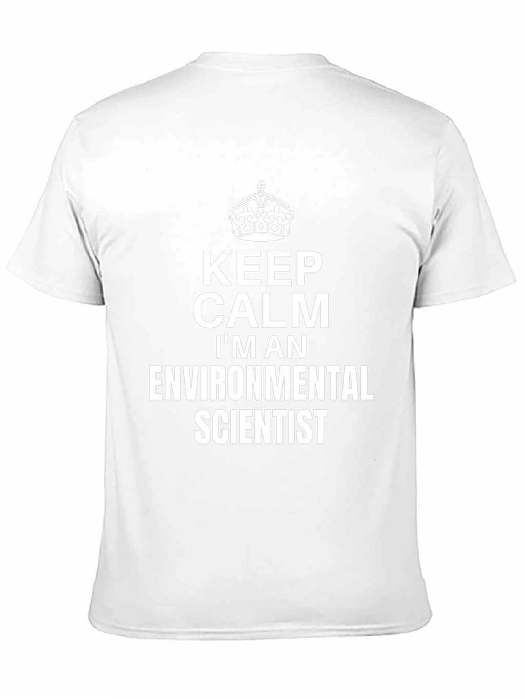 Keep Calm Environmental Scientist Black T-Shirt