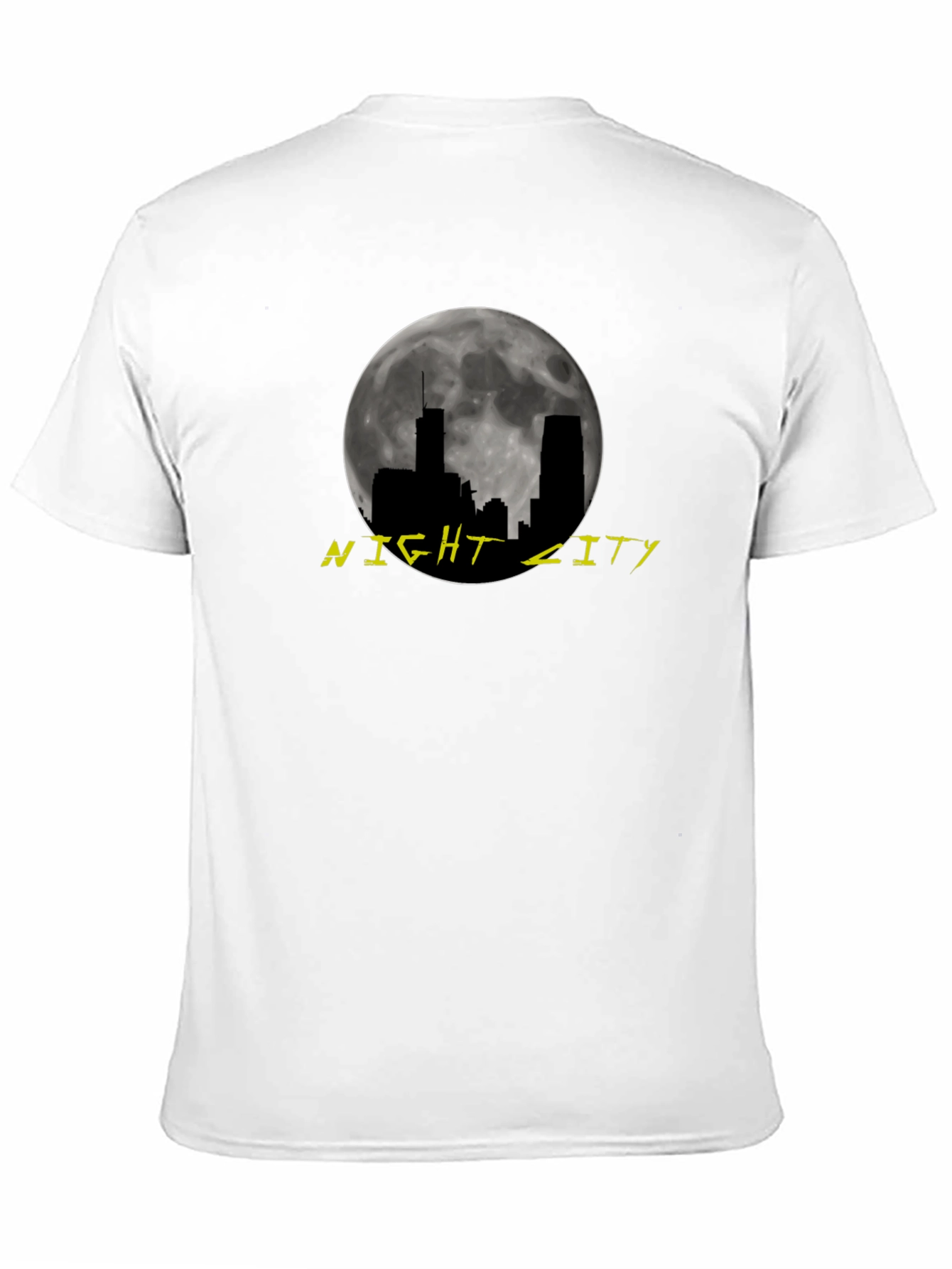 Night City Graphic Tee - Mens Black T-Shirt