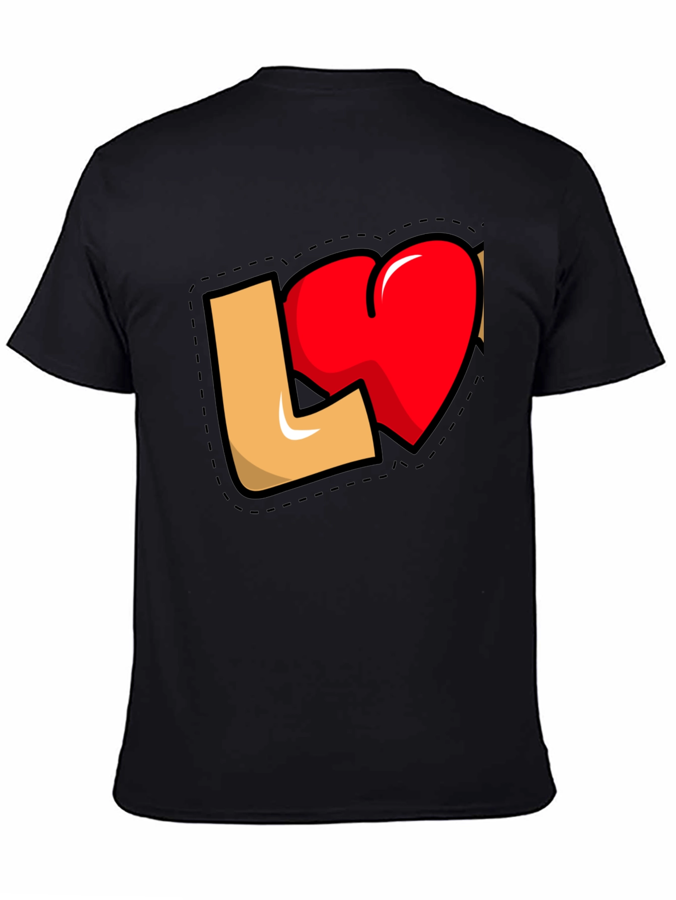 Love Graphic Black T-Shirt