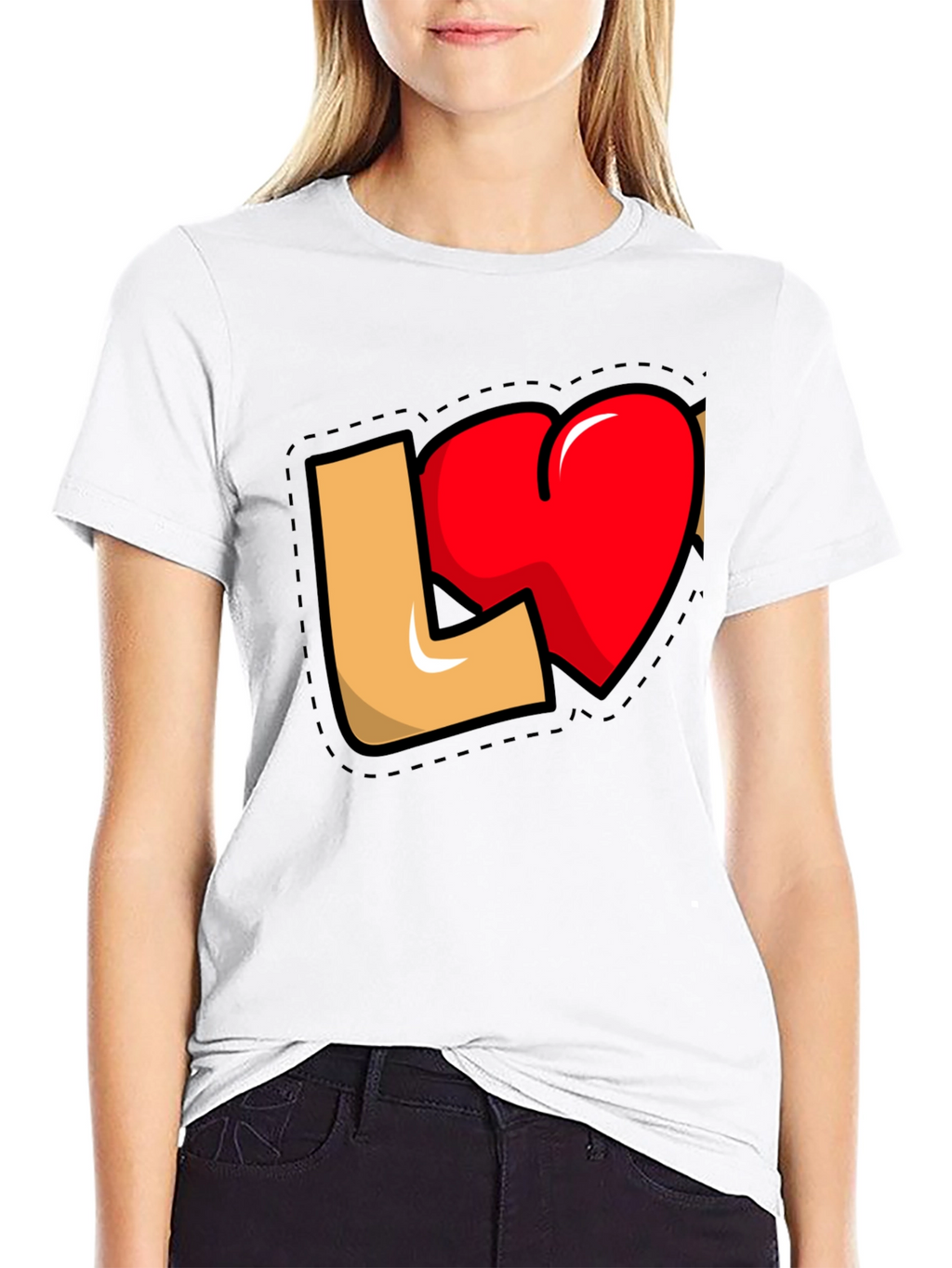 Love Graphic Black T-Shirt