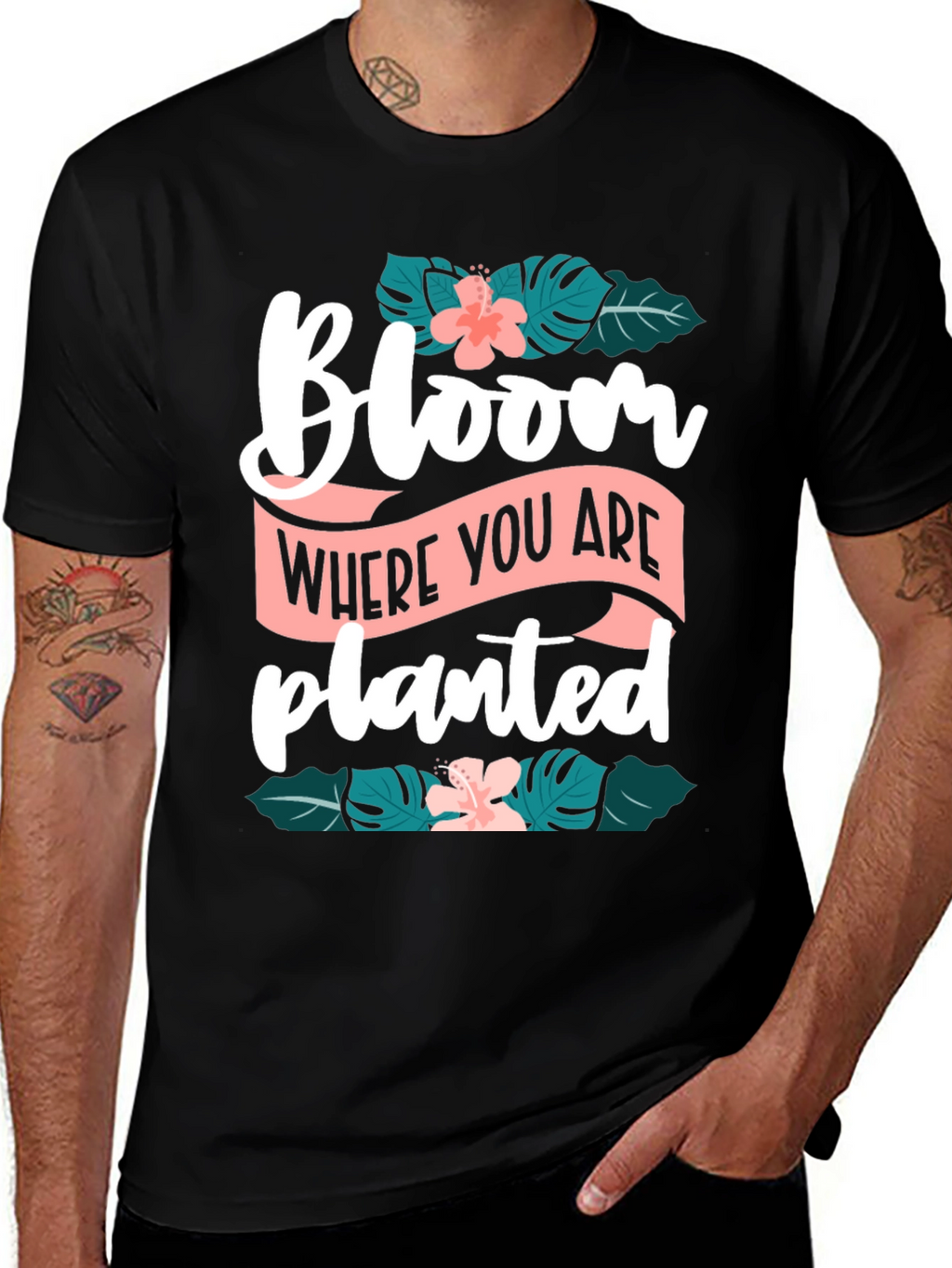 Bloom Where You Are Planted Graphic Tee