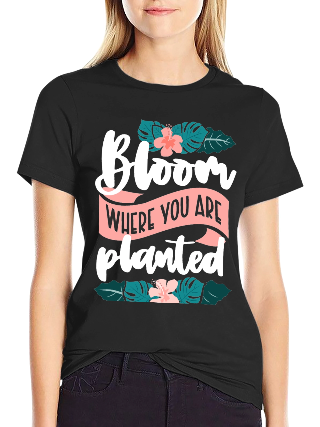 Bloom Where You Are Planted Graphic Tee