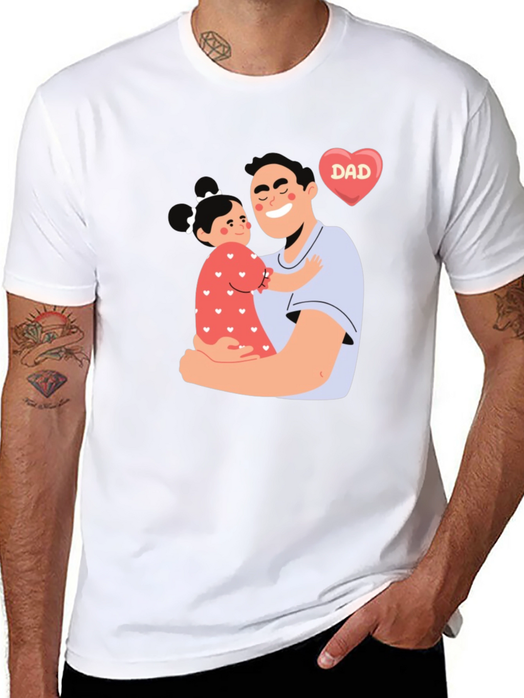 Dad & Daughter Graphic Tee