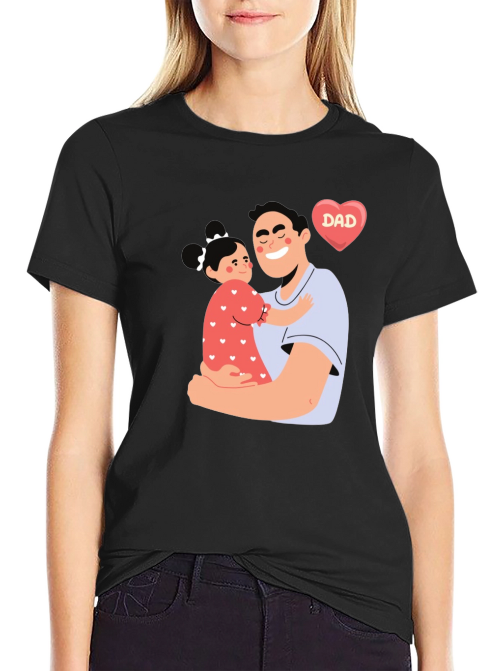 Dad & Daughter Graphic Tee