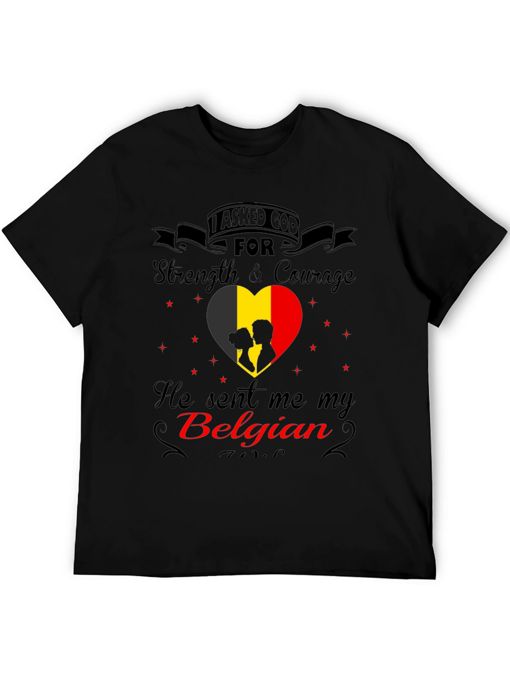 Belgian Pride T-Shirt - God Sent Me My Belgian