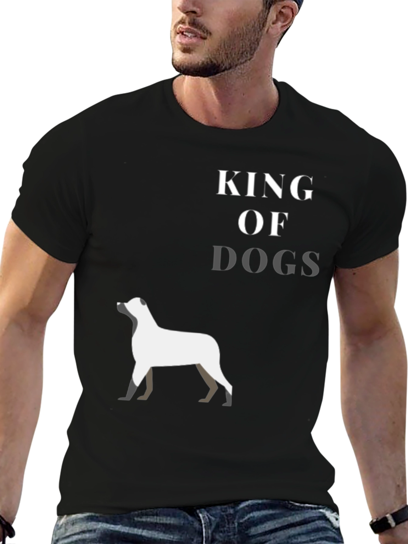 King of Dogs Graphic T-Shirt