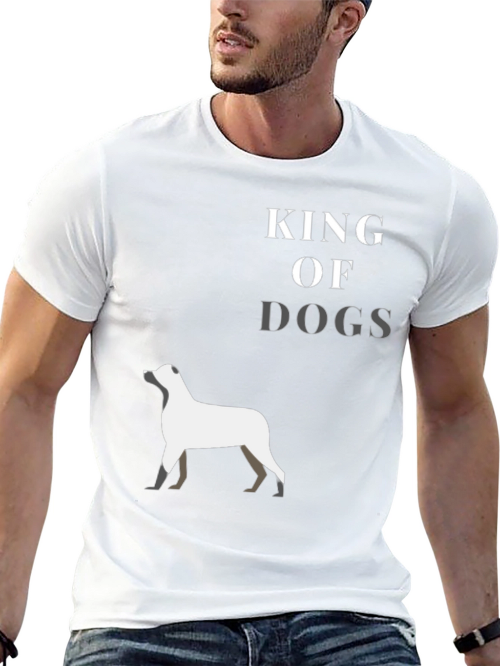 King of Dogs Graphic T-Shirt