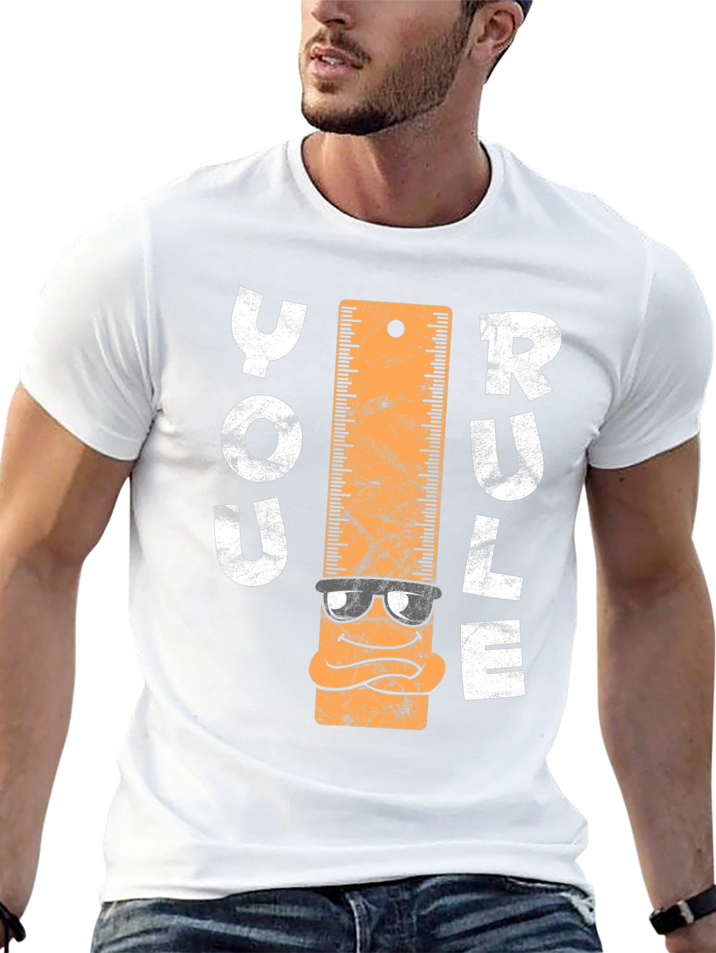 You Rule T-Shirt - Ruler Character Tee