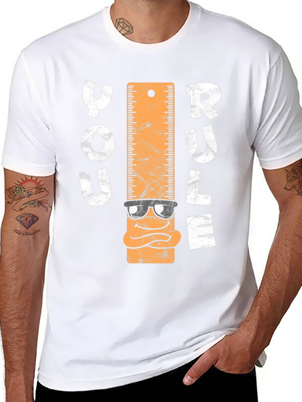You Rule T-Shirt - Ruler Character Tee