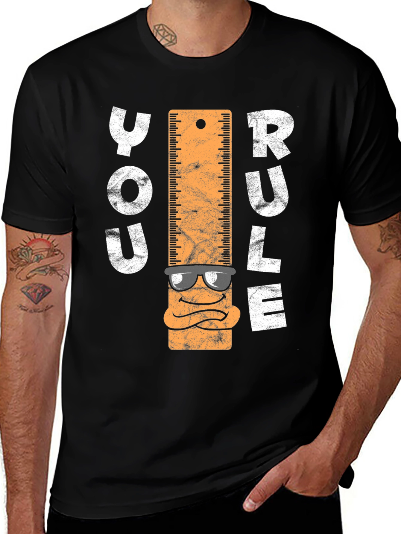 You Rule T-Shirt - Ruler Character Tee