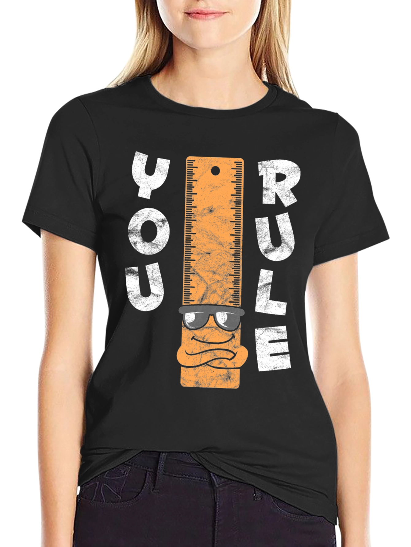 You Rule T-Shirt - Ruler Character Tee