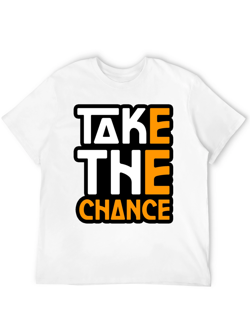 Take The Chance Graphic Tee - Bold Statement Shirt