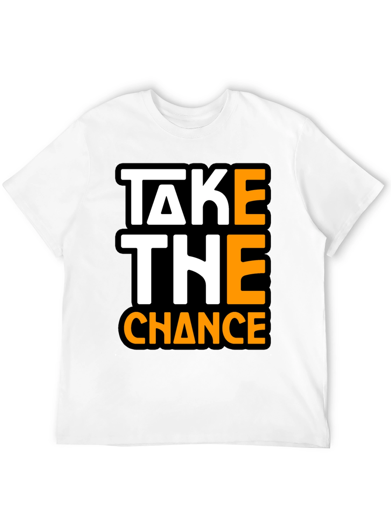 Take The Chance Graphic Tee - Bold Statement Shirt