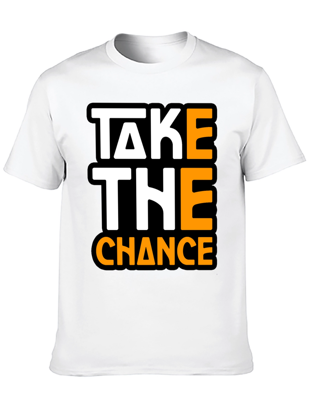 Take The Chance Graphic Tee - Bold Statement Shirt