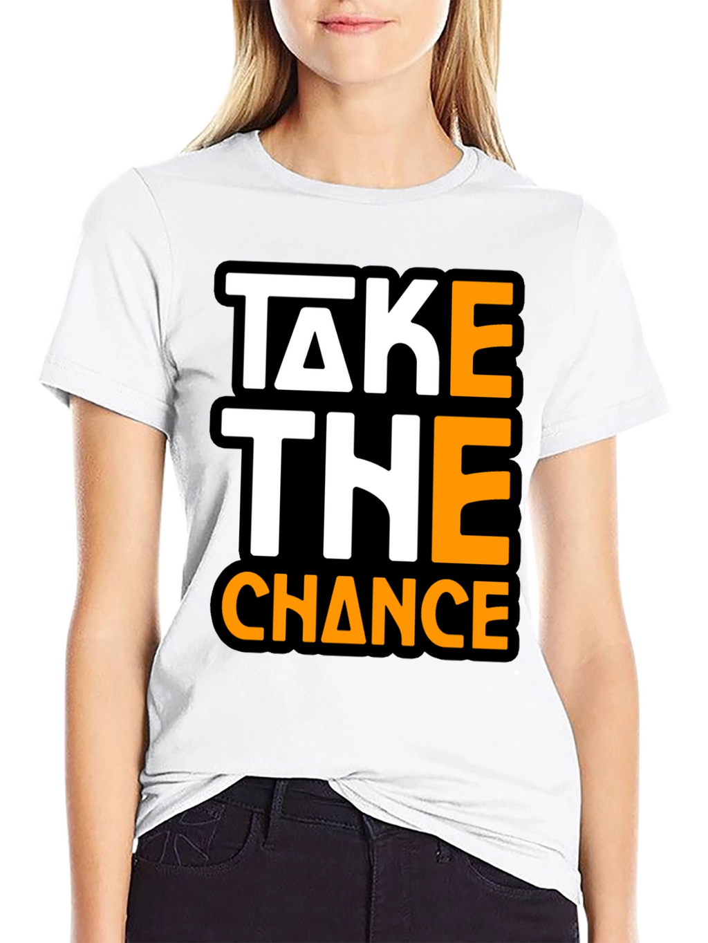 Take The Chance Graphic Tee - Bold Statement Shirt