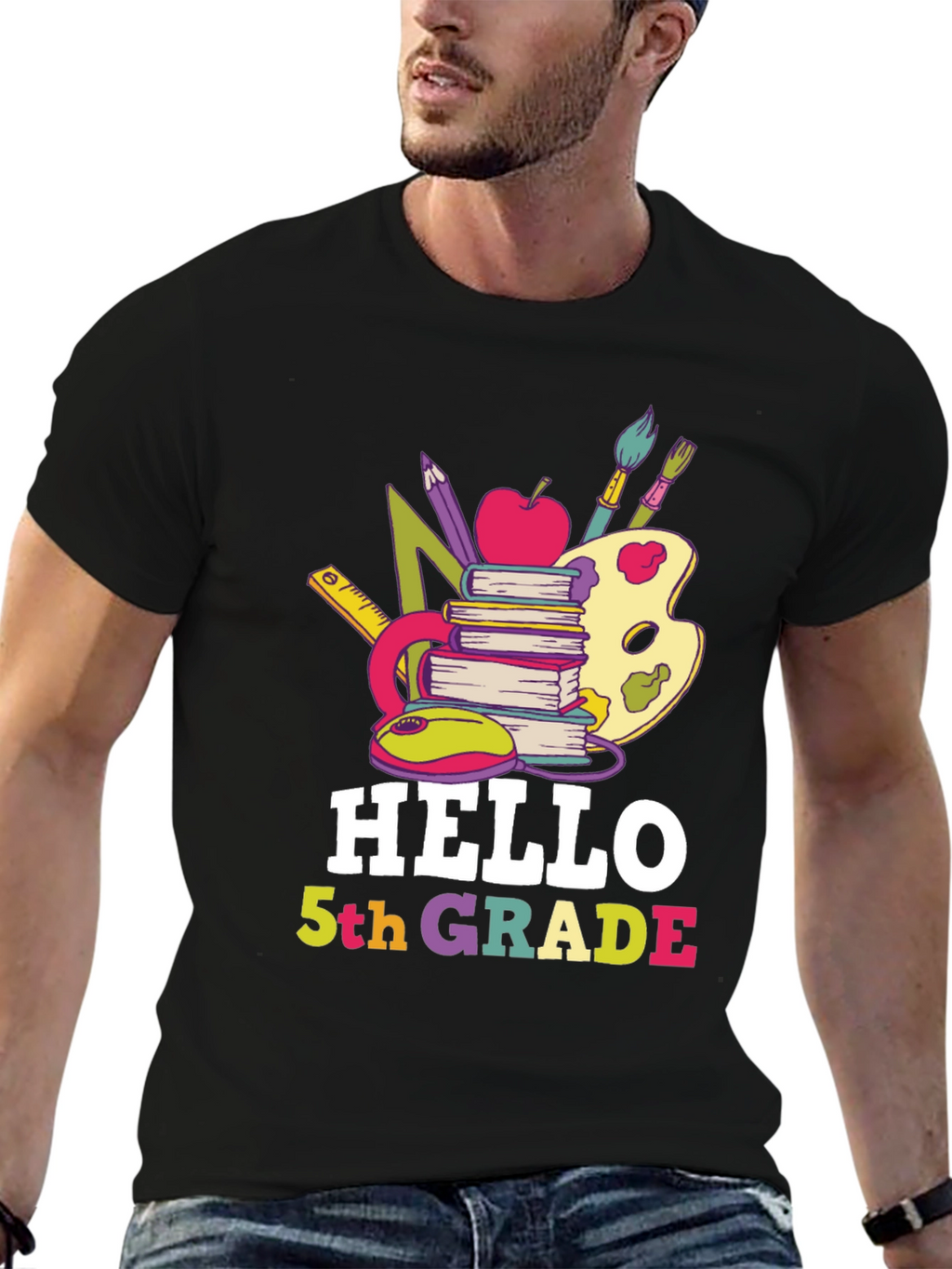 Hello 5th Grade T-Shirt Back To School