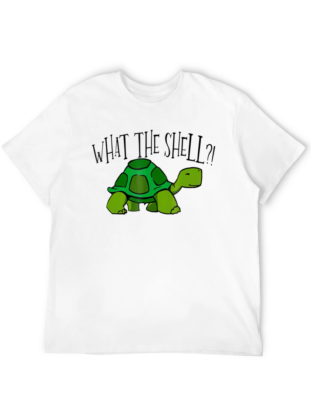 What the Shell? Turtle Graphic Tee - Black