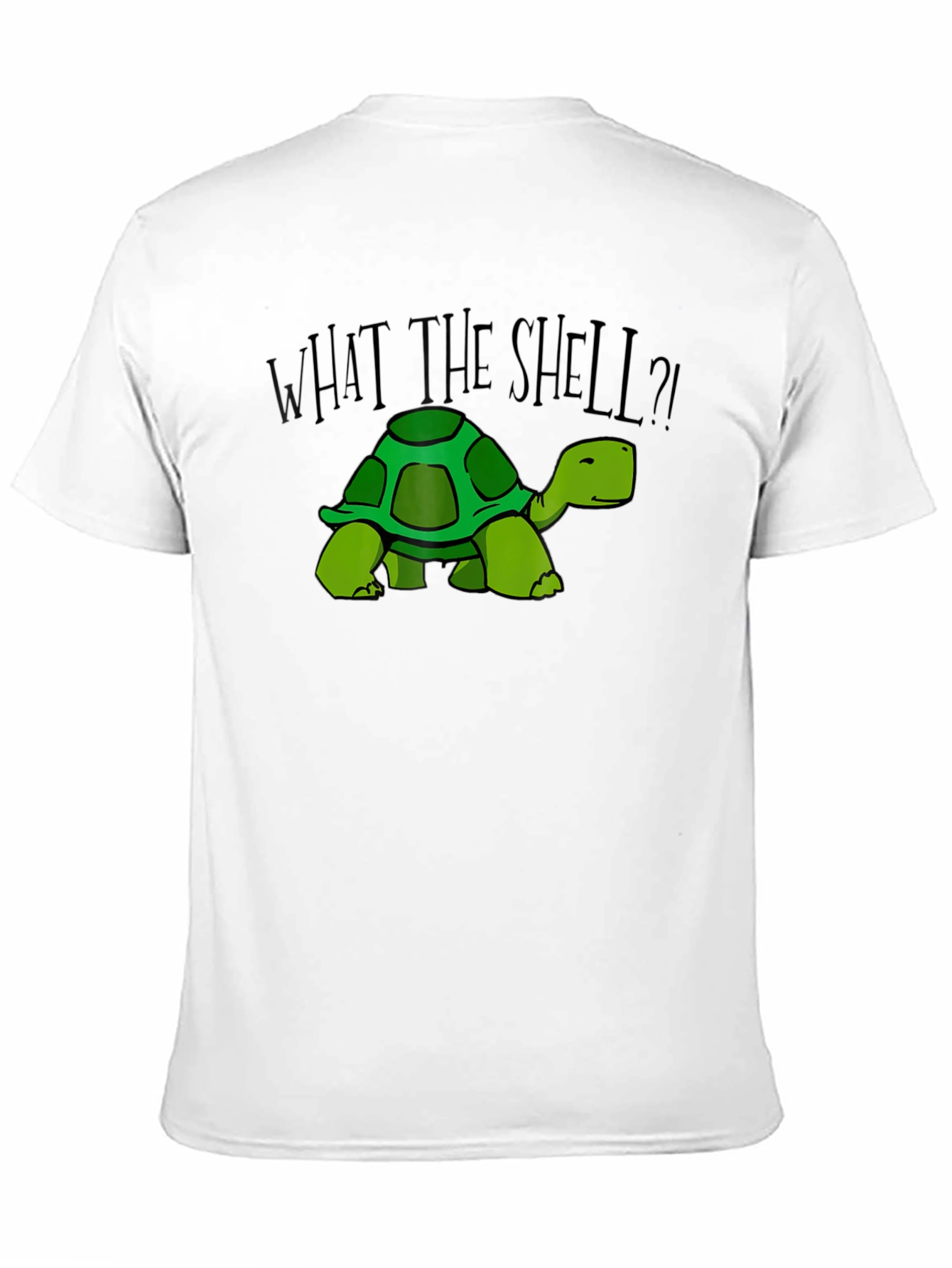 What the Shell? Turtle Graphic Tee - Black