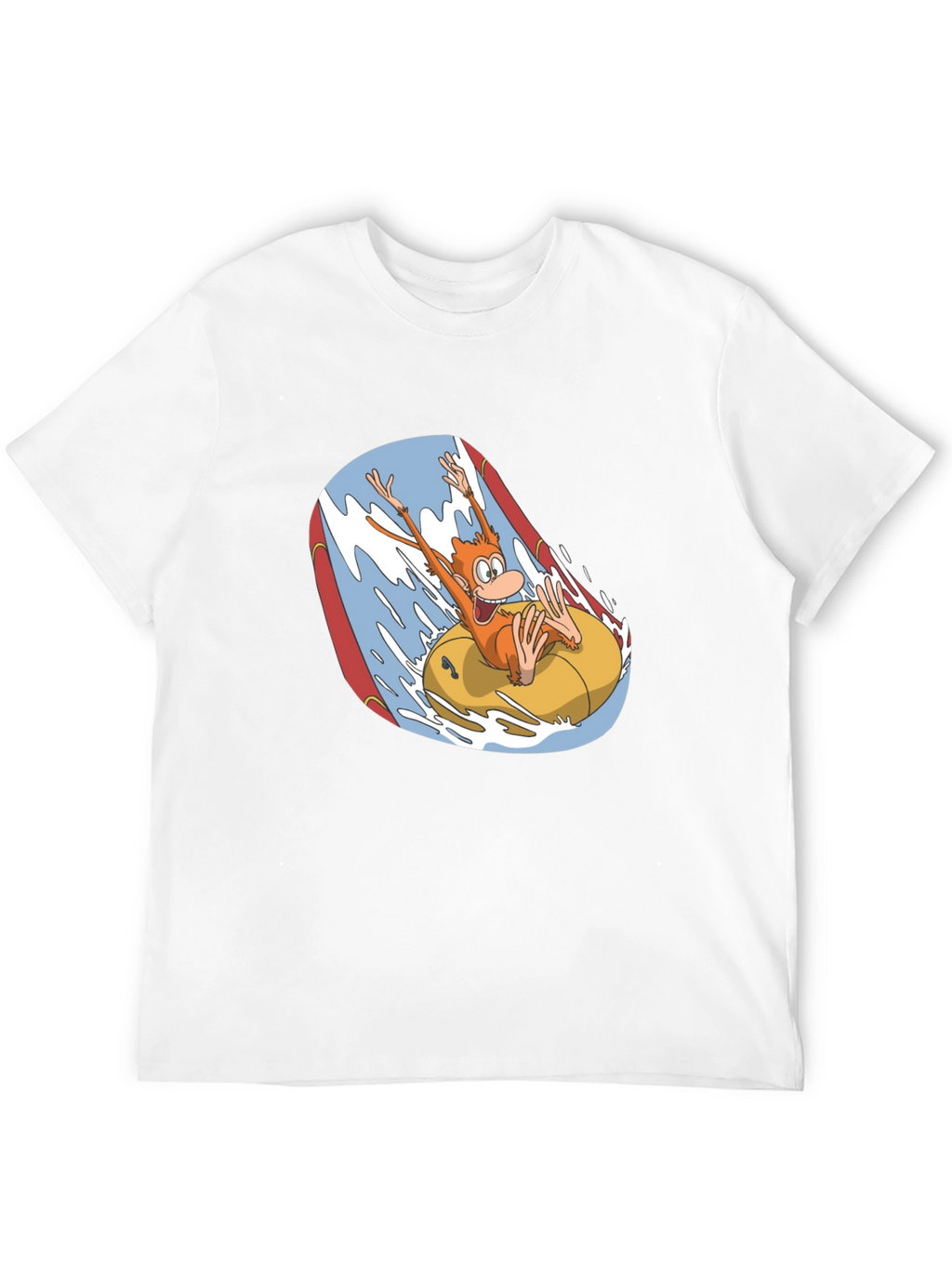 Monkey Water Ride Graphic T-Shirt