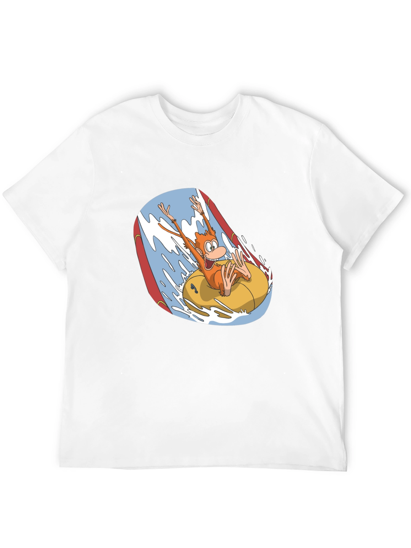 Monkey Water Ride Graphic T-Shirt