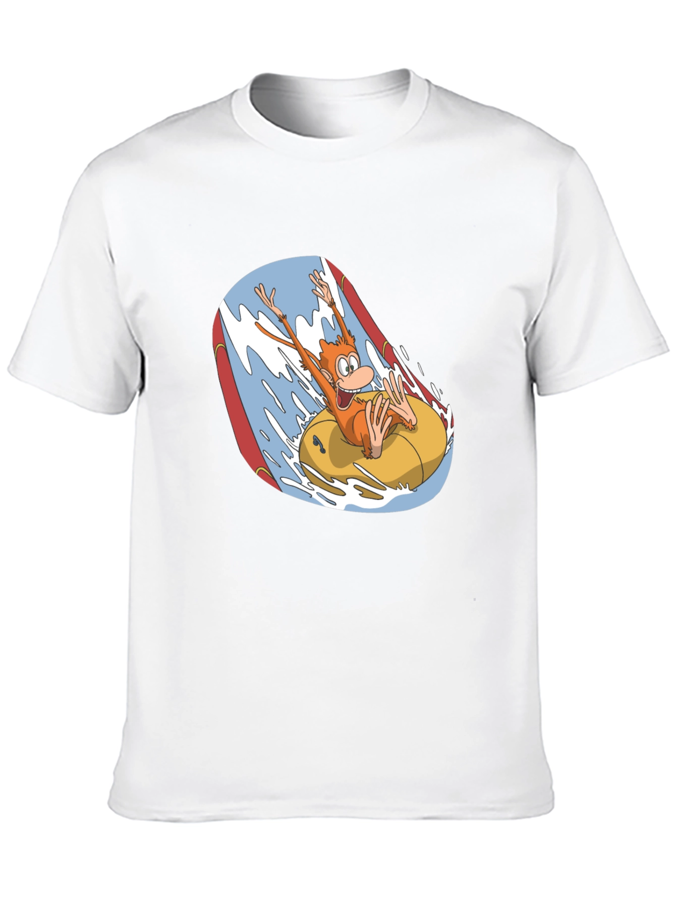 Monkey Water Ride Graphic T-Shirt