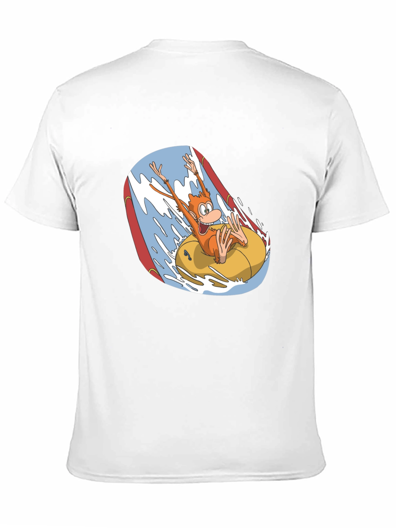 Monkey Water Ride Graphic T-Shirt
