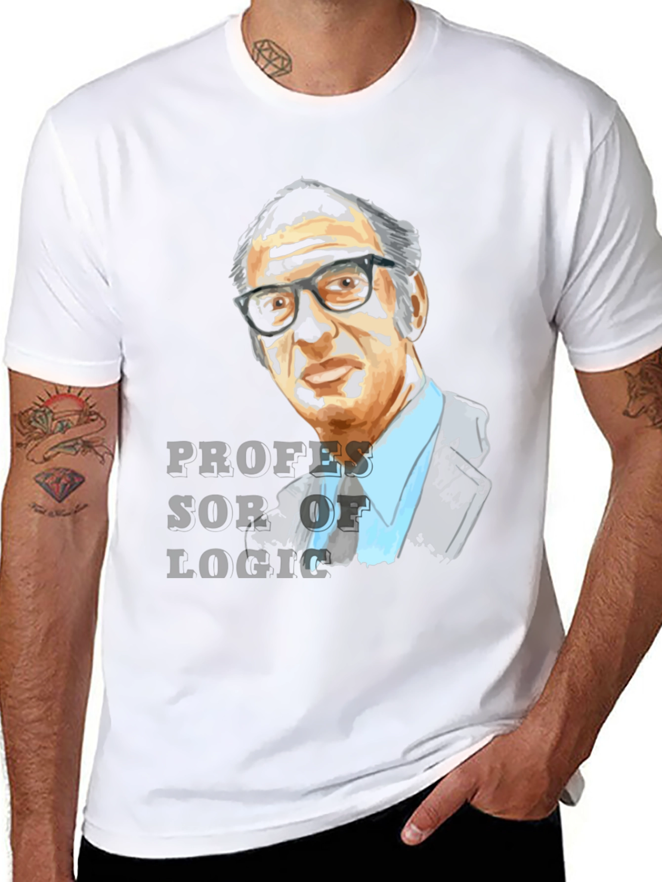 Professor of Logic Graphic T-Shirt