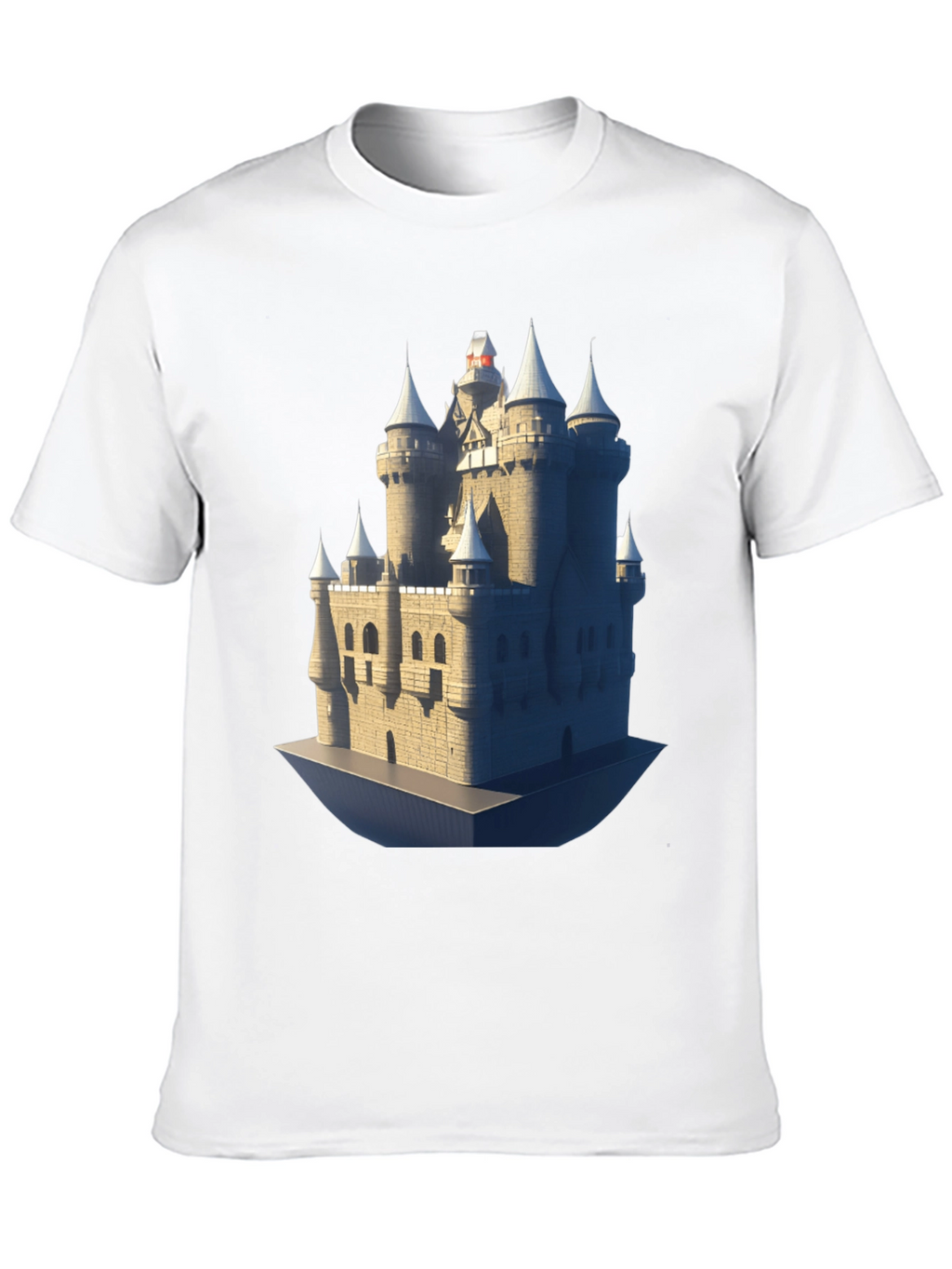 Castle Graphic Tee - Medieval Fortress T-Shirt