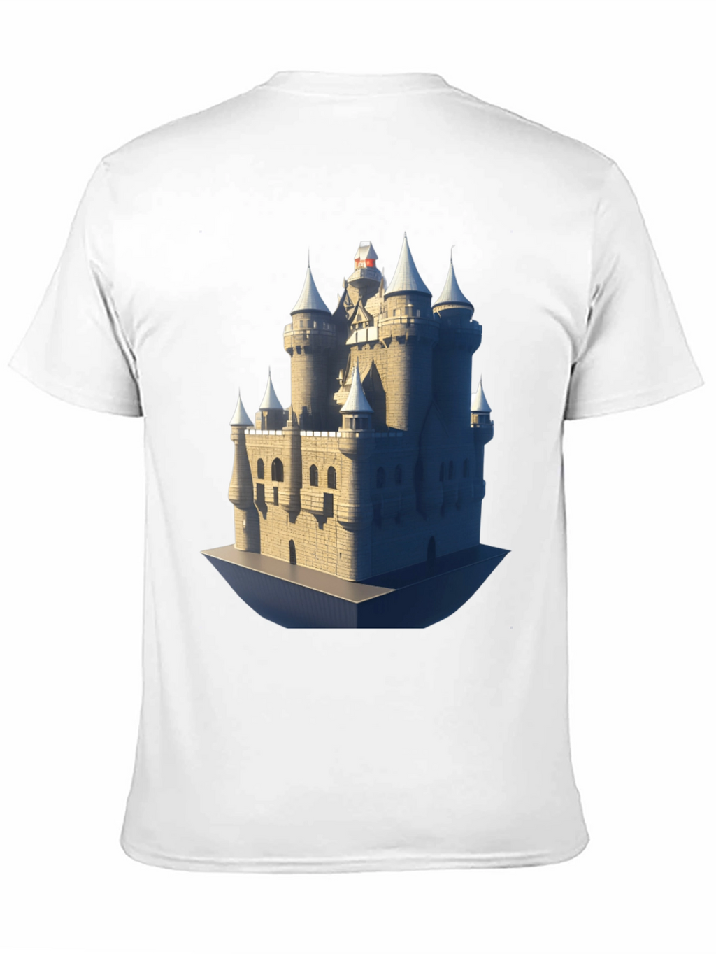 Castle Graphic Tee - Medieval Fortress T-Shirt